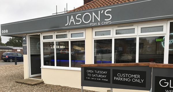 Jason’s Plaice exterior Jason's Plaice exterior
