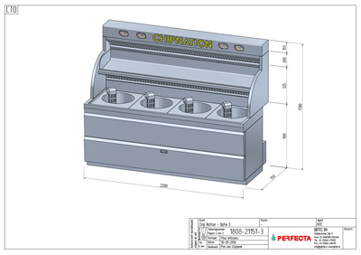 Kiremko 4 pan electric chip style wall range