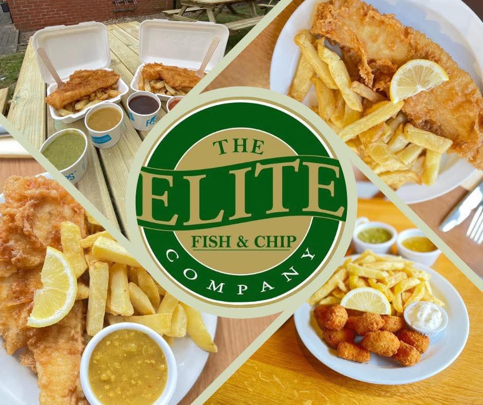 FB_IMG_1784627229296 Selection of fish and chips available at The Elite Fish & Chip Company